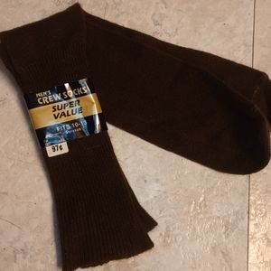 Vintage K-Mart Super Value Crew Socks
